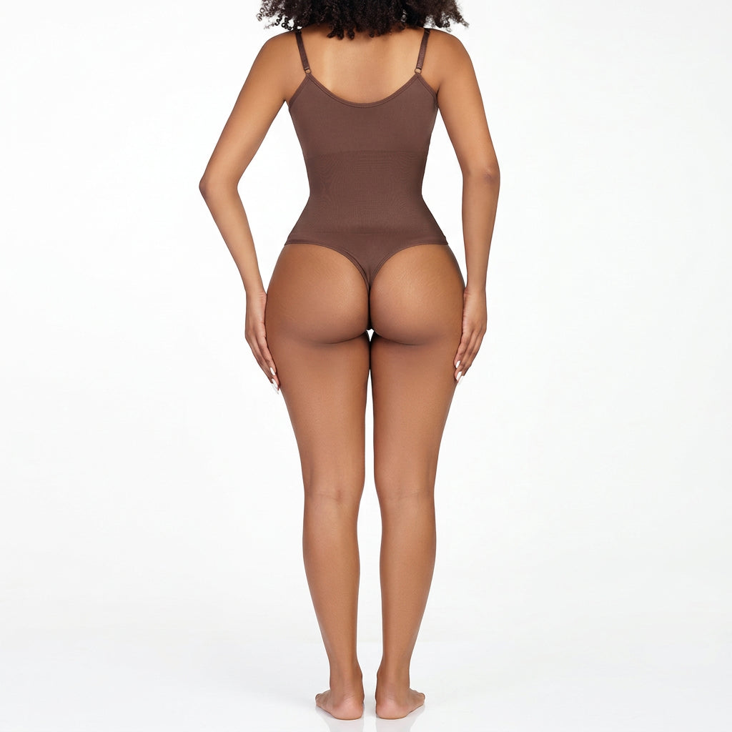Women’s Seamless Bodysuit Shapewear – Firm Tummy Control